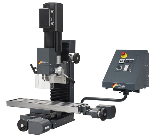 Freza WABECO CNC CC-F1420 LF HS BASIC cu ghidaje liniare si soft NCCAD BASIC