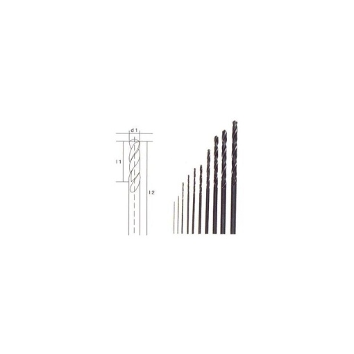 HOB0015 Set 10 burghie HSS , 0.3-3.2mm, Alpen