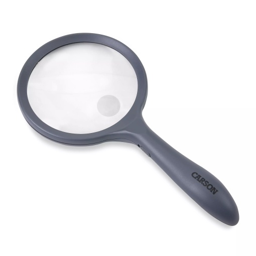 Lupa de mana HandHeld putere 2x/4x cu leduri - Carson