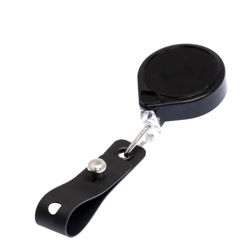 Key-Bak Mini-Bak – Bobine Rétractable Avec Câble Nylon 91,4 Cm – Pince Ceinture En Acier – Fabriqué Aux USA – Garantie à Vie
