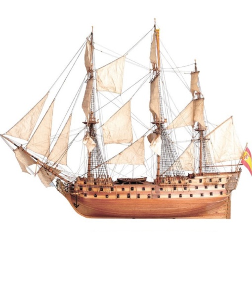 Navomodel nava in linie San Juan Nepomuceno, scara 1:90 - Artesania Latina