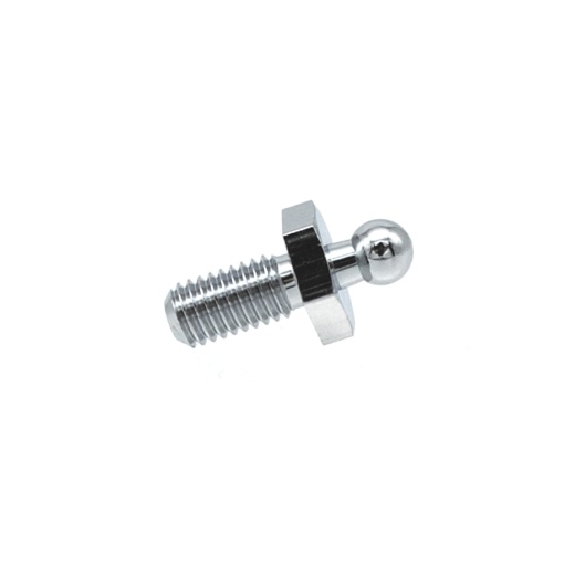 Parte inferioara surub cromat M5 - 10 mm pentru sisteme de fixare LOXX