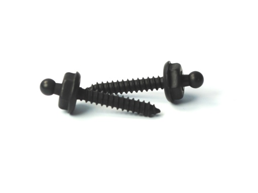 Parte inferioara surub cromat negru 4,2 x 22 mm pentru sisteme de fixare LOXX