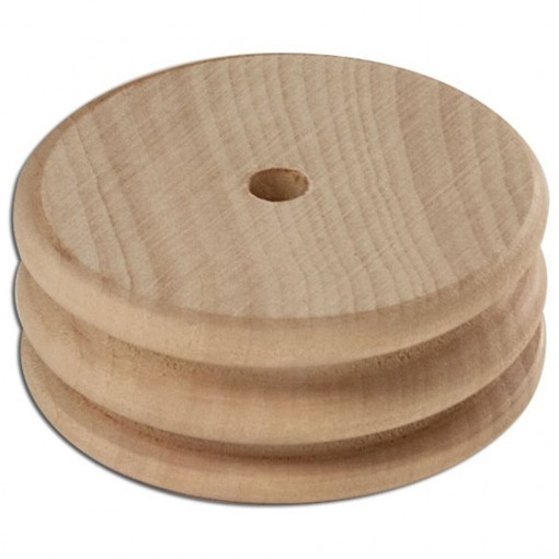 Scula modelaj/finisaj din lemn dubla 2 si 3 mm pentru pielarie