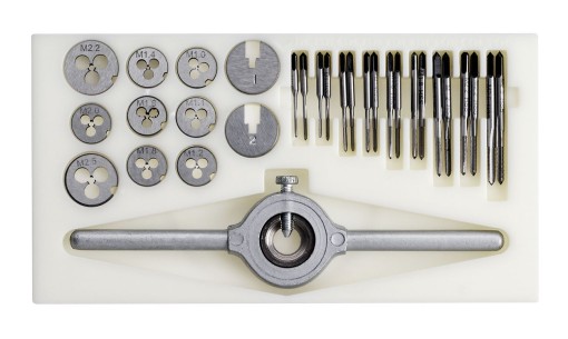 Set tarozi si filiere modelism/hobby M1-M2.5, Wabeco