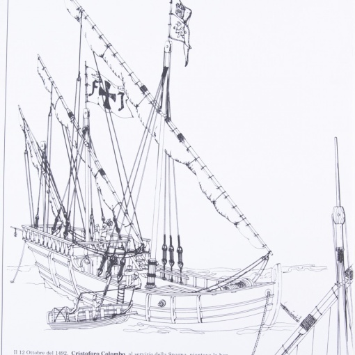 1011 Planuri constructie navomodel Amati Nina, 1492