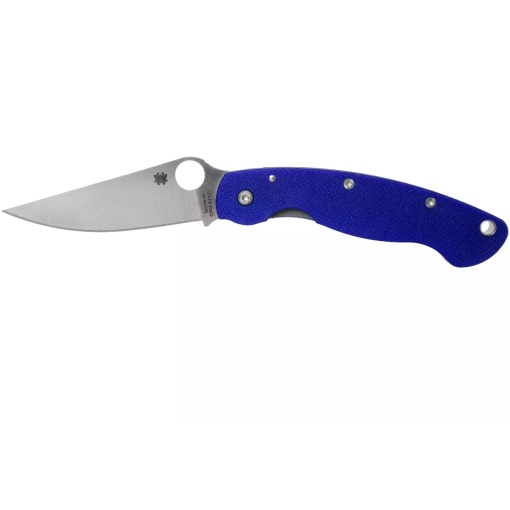 Briceag Military™ Model G-10 Dark Blue CPM S110V, Spyderco