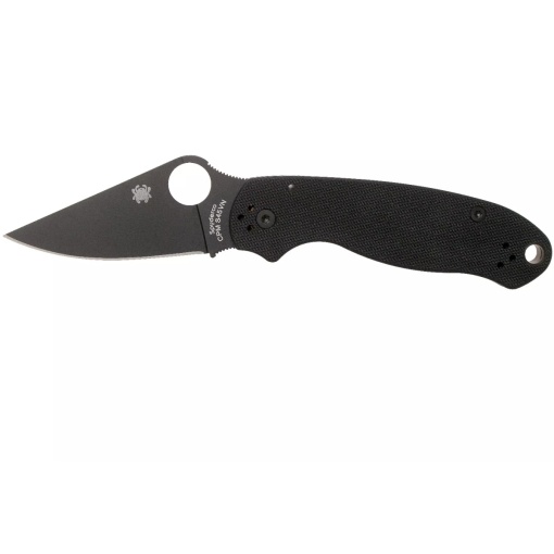 Briceag Para™ 3 G-10 negru / lama neagra, Spyderco
