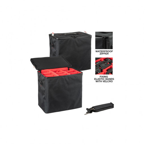 Husa textila cu separatoare reglabile pt genti/valize protectie 7641, Explorer Cases