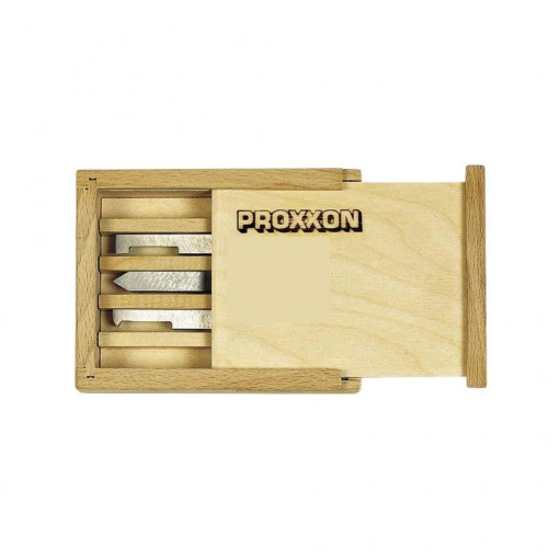 Set 3 cutite pentru filete, Proxxon 24540