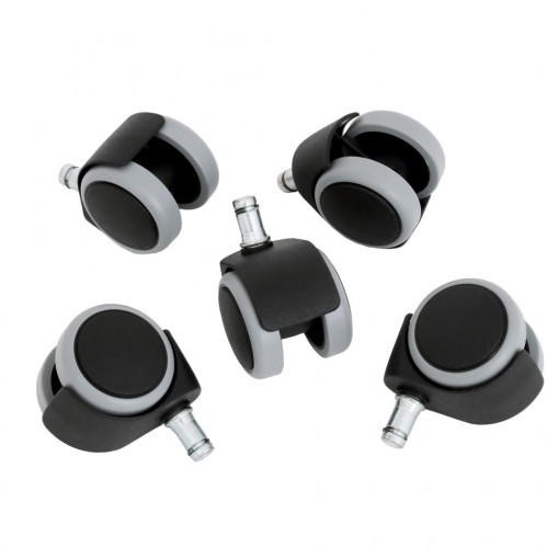 Set 5 role gumate D50 pentru scaune seria WORK