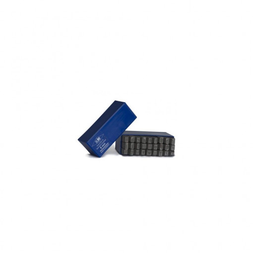 Set poansoane litere mici a-z si & de 1-16 mm, pentru modelism/hobby, Unior
