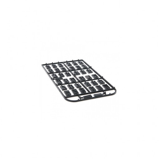 27104 Set de caractere pentru sistemul de gravat GE 70, Proxxon