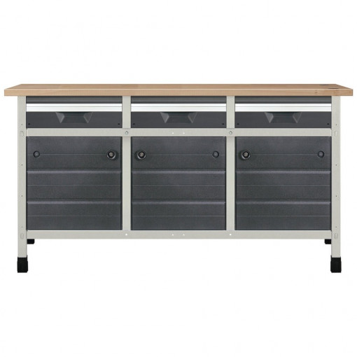 Banc de lucru 1610x650x860 mm, Nr. 6, Wolfcraft