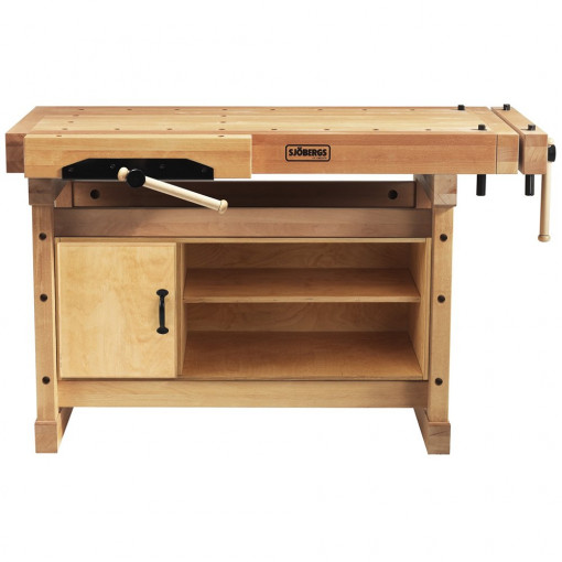 Banc de lucru pentru tamplarie PROFI Elite 1500 + dulap SM07, Sjobergs