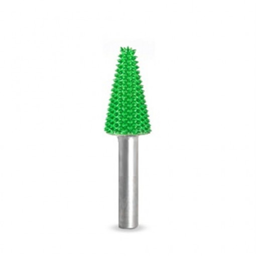 Biax sculptura lemn SABURR - Cap conic 1/2" X 1"