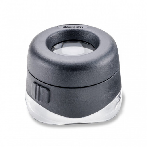 Lupa de focalizare VersaLoupe LED, putere 10x cu led CARSON