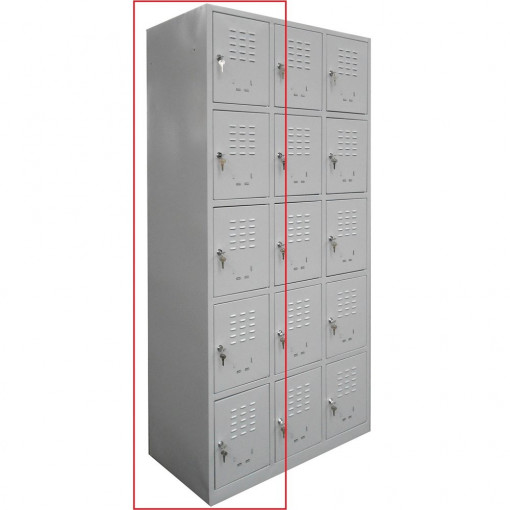 Vestiar cusetat 1x5 cusete- "MAXI", 312x500x1800 mm