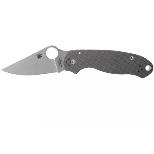 Briceag Para™ 3 G-10 Dark Gray Maxamet, Spyderco