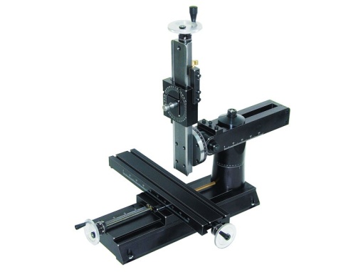 CNC Baza frezare 12", XYZ cu roti la "ZERO" Sherline, CNC ready