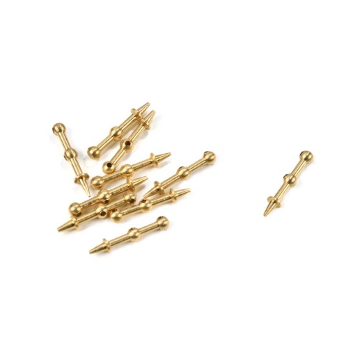 Set 10 pontili de balustrada cu doua gauri, 6mm, Amati
