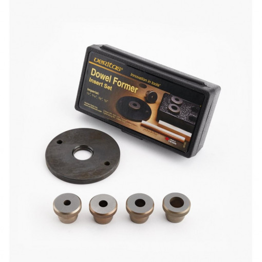 Set fabricare dibluri lemn, dimensiuni ", Veritas Tools.