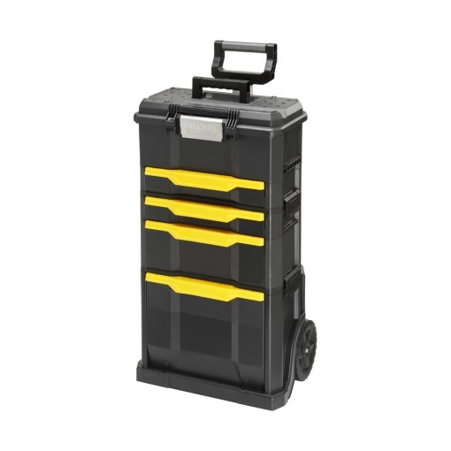 Stanley 1-79-206, Atelier modular rulabil 3 in 1, format din cutii si sertare, roti de 7"