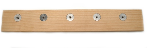 Suport prindere brelocuri chei cu sistem de fixare LOXX , Wood Maple