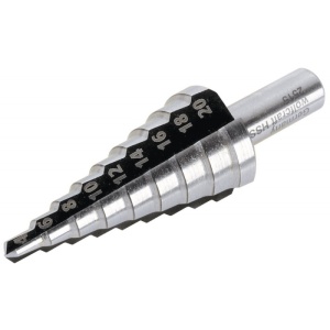 2516000 Burghiu de gaurie in trepte ø 8-30 mm, Wolfcraft - Img 1
