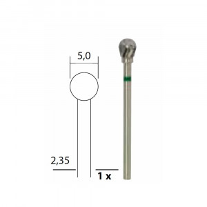28760 Freza sferica din Tungsten-Carbid , Proxxon - Img 4