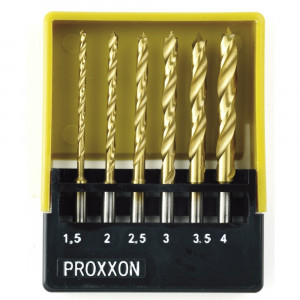 28876 Set burghie HSS cu pin pentru centrare, Proxxon - Img 6