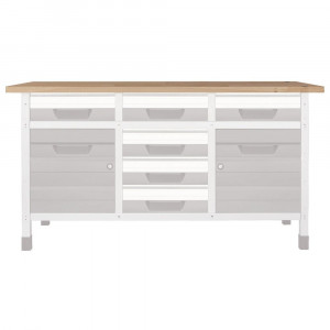 6045000 Blat banc de lucru "L", 1610x650x30 mm, Wolfcraft - Img 5