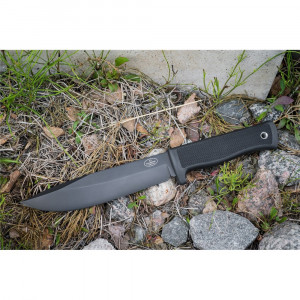 A1L Cutit de supravietuire si buschcraft A1 cu teaca din piele, Fallkniven - Img 14