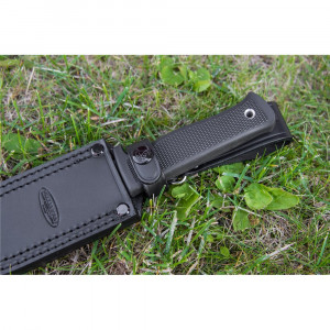 A1L Cutit de supravietuire si buschcraft A1 cu teaca din piele, Fallkniven - Img 18