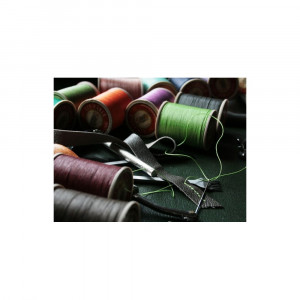 Ata de cusut piele Fil Au Chinois Cable Linen N°432 0.63 mm 25 m - Img 9
