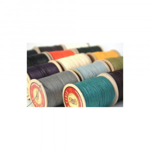 Ata de cusut piele Fil Au Chinois Cable Linen N°432 0.63 mm 25 m - Img 26