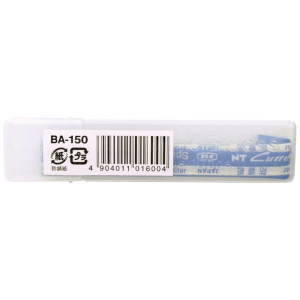 BA-1P Set 10 lame cutter segmentate de tip A - 9mm, NT Cutter - Img 3