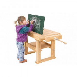 Banc de tamplarie pentru copii RAMIA KID's 1000, reglabil pe inaltime - Img 2