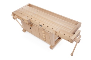 Banc de tamplarie RAMIA Superb 2100 COMBO din fag, profesional. - Img 7
