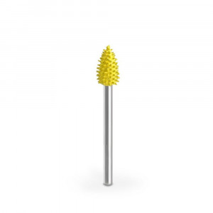Biax sculptura lemn SABURR - Cap 1/8" forma flacara fina - Img 1