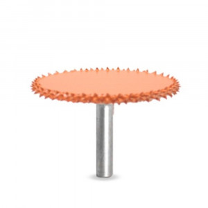 Biax sculptura lemn SABURR - Cap forma disc 1" X 1/4" - Img 5