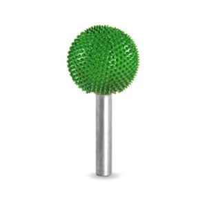 Biax sculptura lemn SABURR - Cap sferic 1" X 1" - Img 3