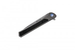 Briceag de buzunar Buck Cavalier 0264GYS-B, otel 7Cr, maner titan si fibra de carbon - Img 3