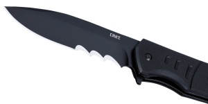 Briceag Ignitor Assisted Black w/Veff Serrations, CRKT - Img 5