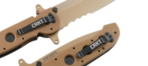 Briceag M16-14DSFG Desert w/Veff Serrations, CRKT - Img 9