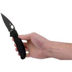Briceag Manix™ 2 G-10 negru / lama neagra, Spyderco - Img 7