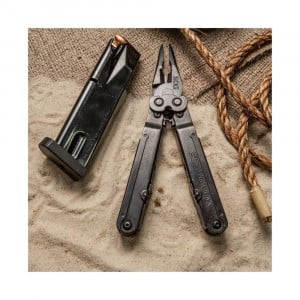 Briceag Multifunctional PowerLock Black, V-Cutter, Nylon Pouch, SOG - Img 7