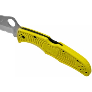 Briceag Pacific Salt™ 2 FRN Yellow, Spyderco - Img 11
