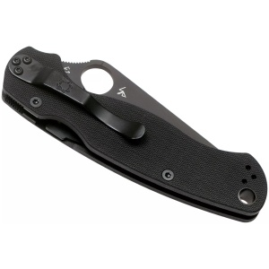 Briceag Para Military™ 2 G-10 negru / lama neagra, Spyderco - Img 3