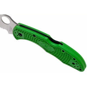 Briceag Salt® 2 verde LC200N Wharncliffe, Spyderco - Img 11